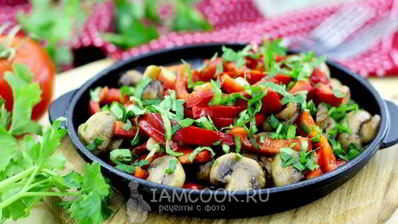 шампиньоны жареные