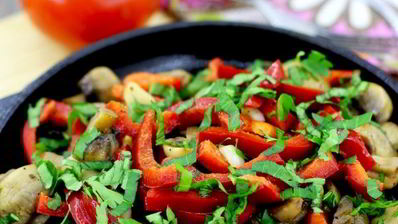 шампиньоны жареные