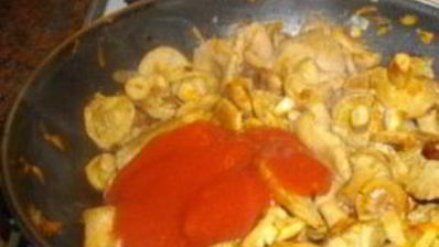 тушеные волнушки