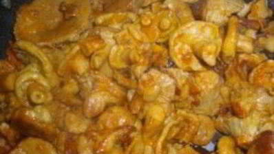 тушеные волнушки