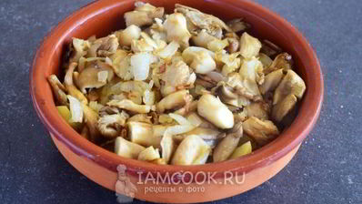 вешенки с картошкой в духовке