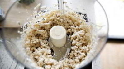 запеченные грибы с начинкой