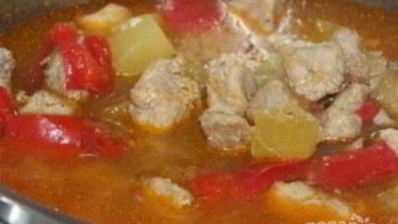 гуляш без томатной пасты