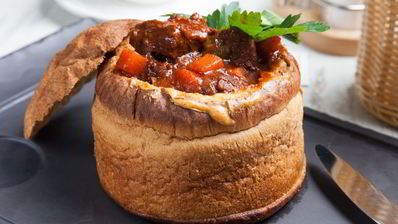 гуляш из говядины со сладким перцем