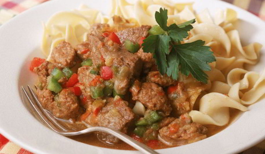 Рецепт гуляша из говяжьей печени