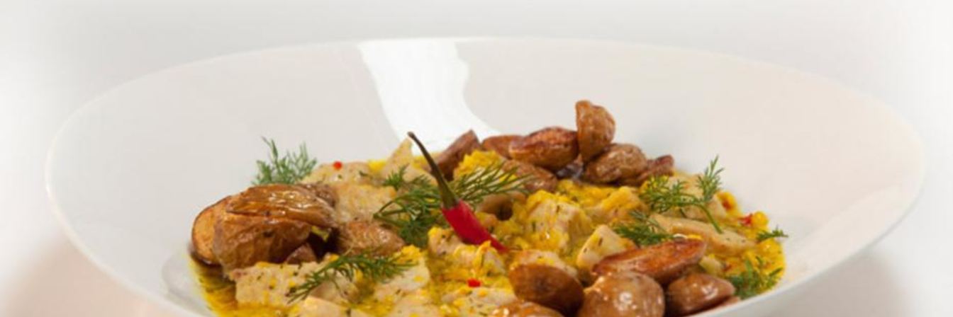 Гуляш из индейки в кукурузном соусе