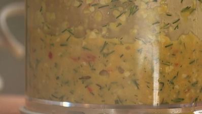 гуляш из индейки в кукурузном соусе