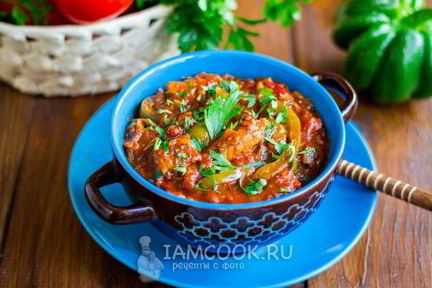 Гуляш из индейки