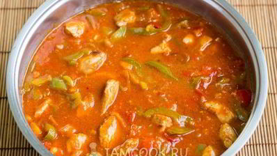 гуляш из индейки