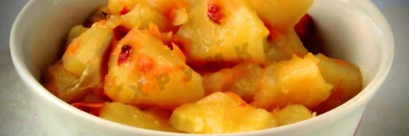 Гуляш из картофеля
