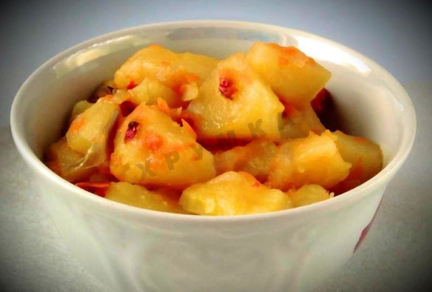 Гуляш из картофеля