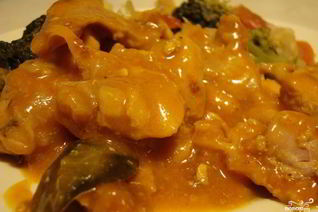 Гуляш из кролика с подливкой