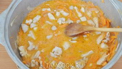 гуляш из куриной грудки