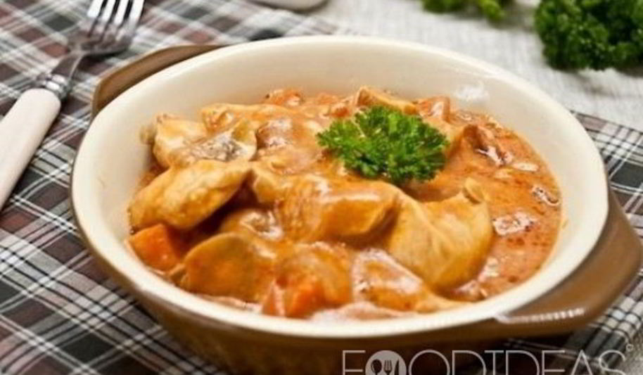 Рецепт гуляша из курицы