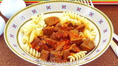 гуляш из легкого