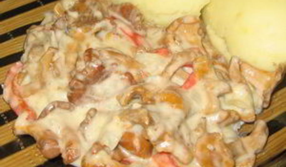 Рецепт гуляша из лисичек