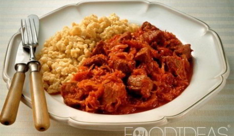 Рецепт гуляша из сердца