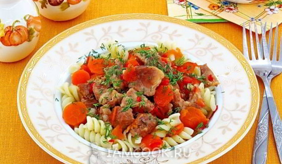Рецепт гуляша из свинины по-мадьярски в мультиварке