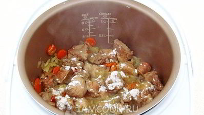 гуляш из свинины по-мадьярски в мультиварке