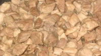 гуляш из свинины со сливками