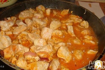 Гуляш из свинины