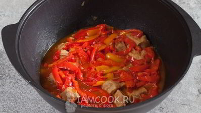 гуляш из телятины