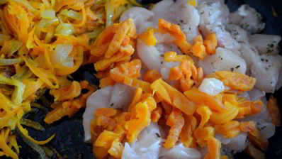 гуляш по-восточному с курагой