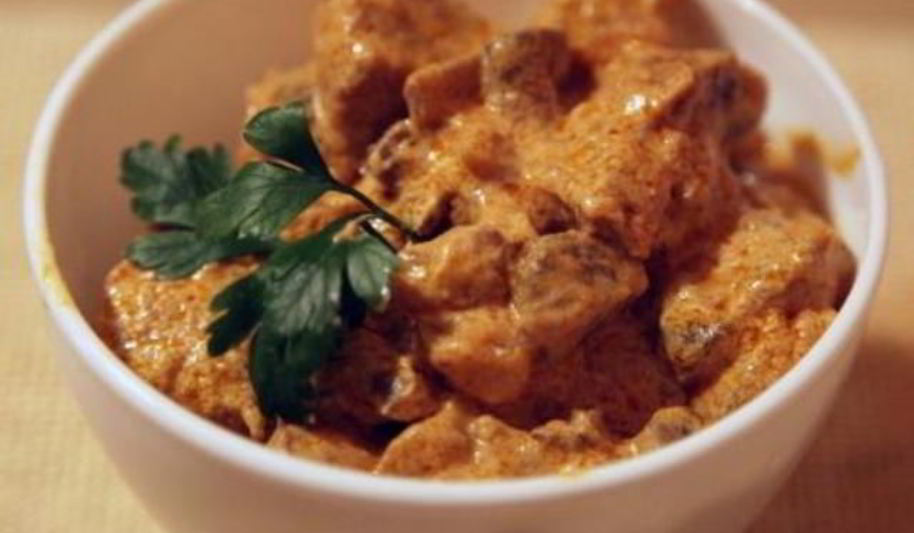 Рецепт гуляша с грибами и мясом