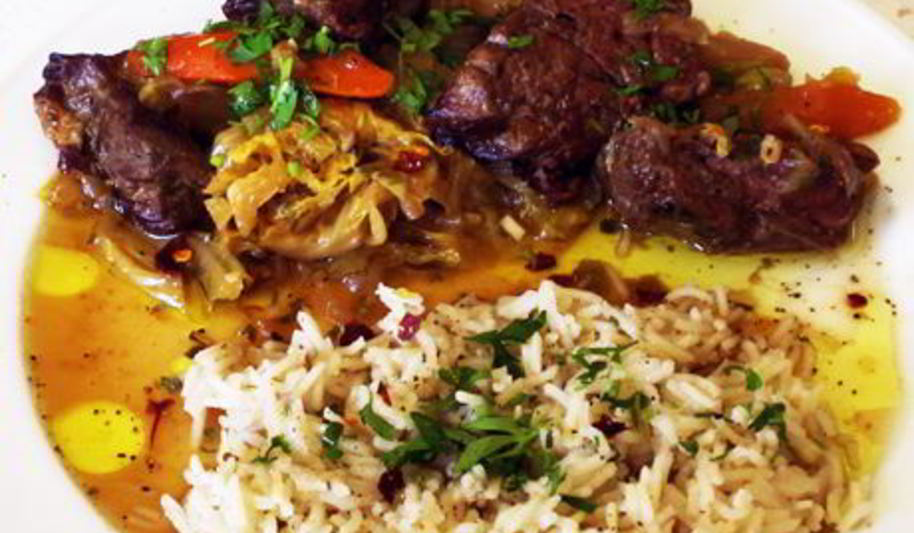 Рецепт гуляша с капустой