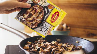 гуляш с лесными грибами