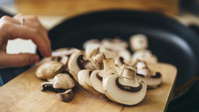 гуляш с лесными грибами