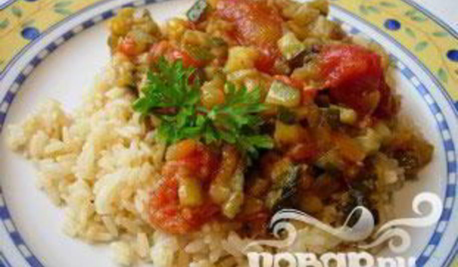 Рецепт овощного гуляша рататуй