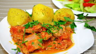 рыбный гуляш далматинский