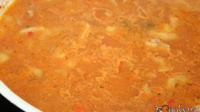 суп-гуляш с индейкой