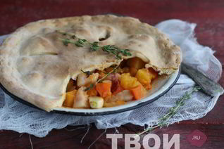 Тыквенный гуляш с беконом