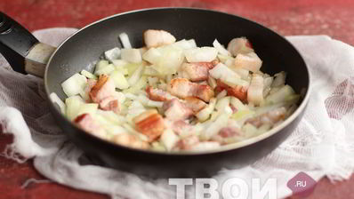 тыквенный гуляш с беконом