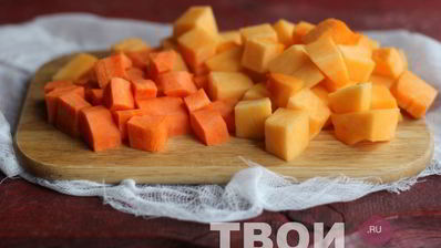 тыквенный гуляш с беконом