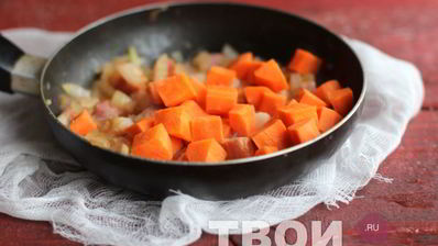 тыквенный гуляш с беконом