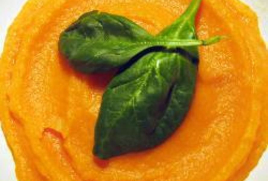 Картофельное пюре с морковкой