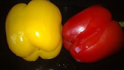 картофельное пюре с перцами