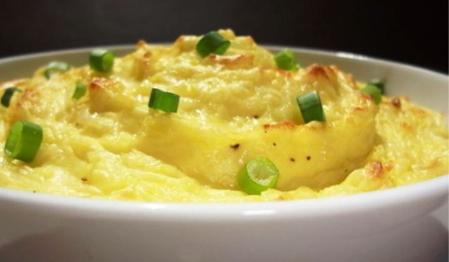 Рецепт картофельного пюре со сливочным сыром