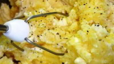 картофельное пюре со сливочным сыром