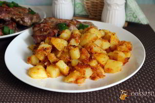 Картофельный гарнир к мясу