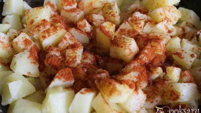 картофельный гарнир к мясу