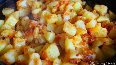 картофельный гарнир к мясу