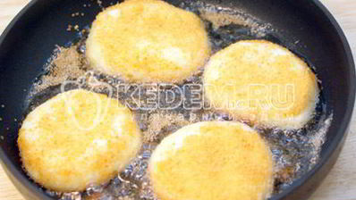 картофельные котлеты с сыром