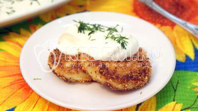 картофельные котлеты с сыром