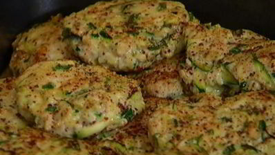 котлетки из индейки с цукини и мятой