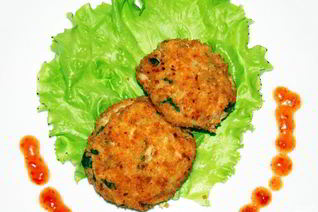 Котлеты из форели