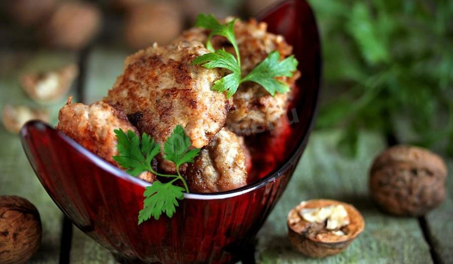 Рецепт котлет из грецких орехов